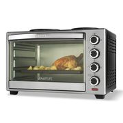 Horno Electrico 48L con 2 Anafes 2000W Inox