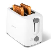 Tostadora 700W 2 Panes 7 Niv Blanca