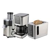 COMBO CAFETERA DIGITAL + TOSTADORA DIGITAL +  EXTRACTOR DE JUGOS SMARTLIFE